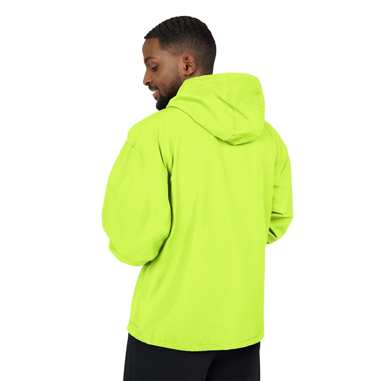 RAIN JACKET WITH NEW YORK LAMP PRINT