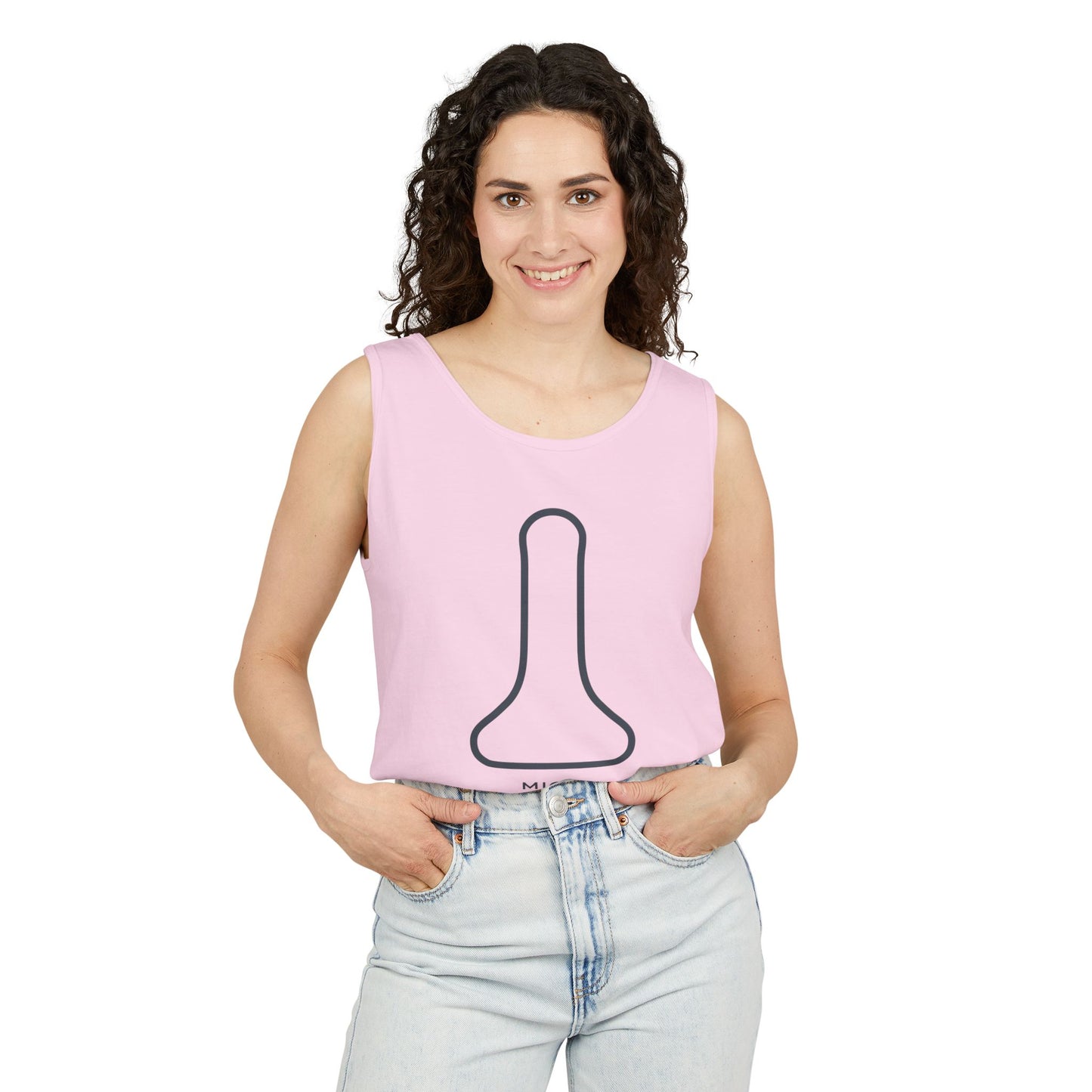 TANK TOP WITH MICK NEW YORK PRINT