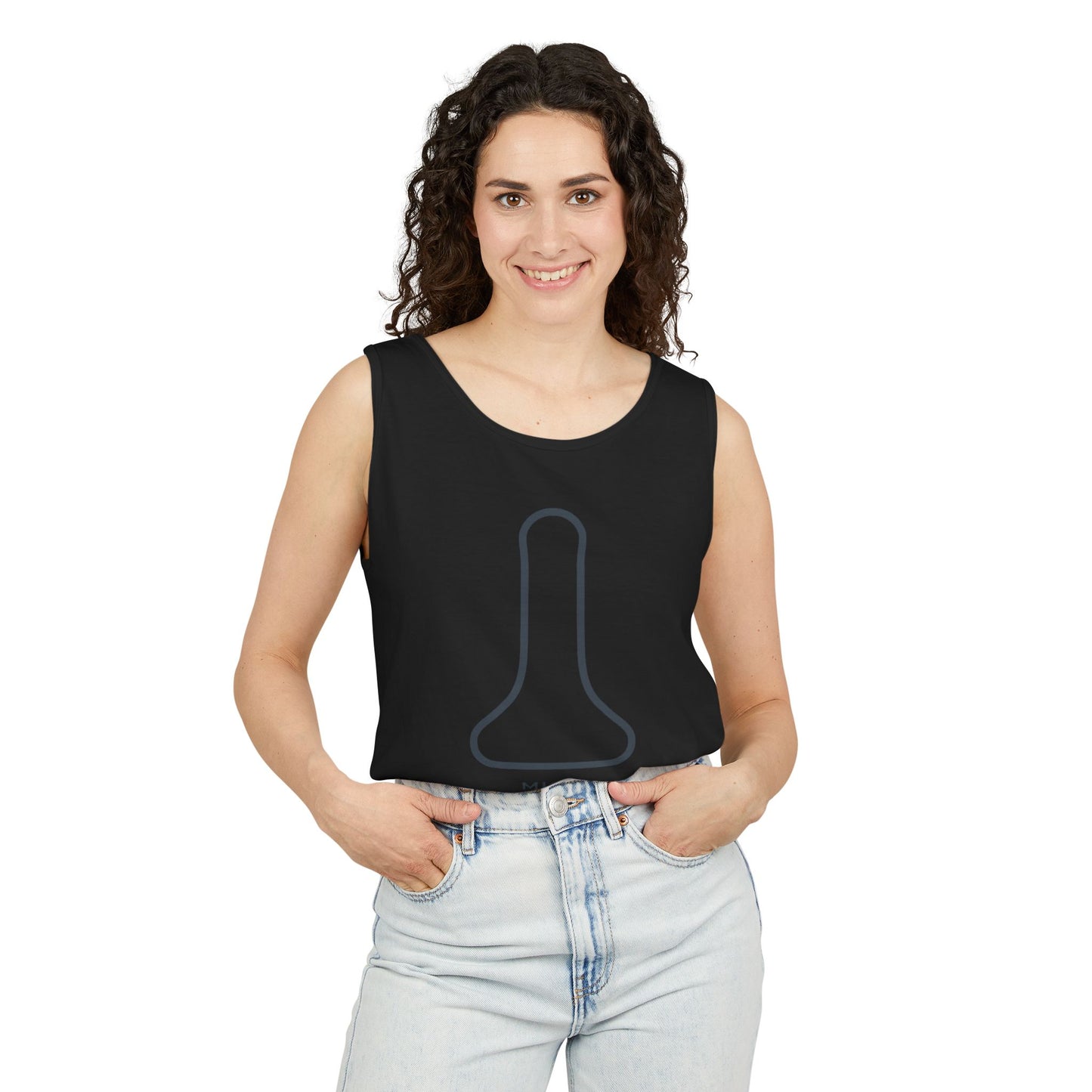 TANK TOP WITH MICK NEW YORK PRINT