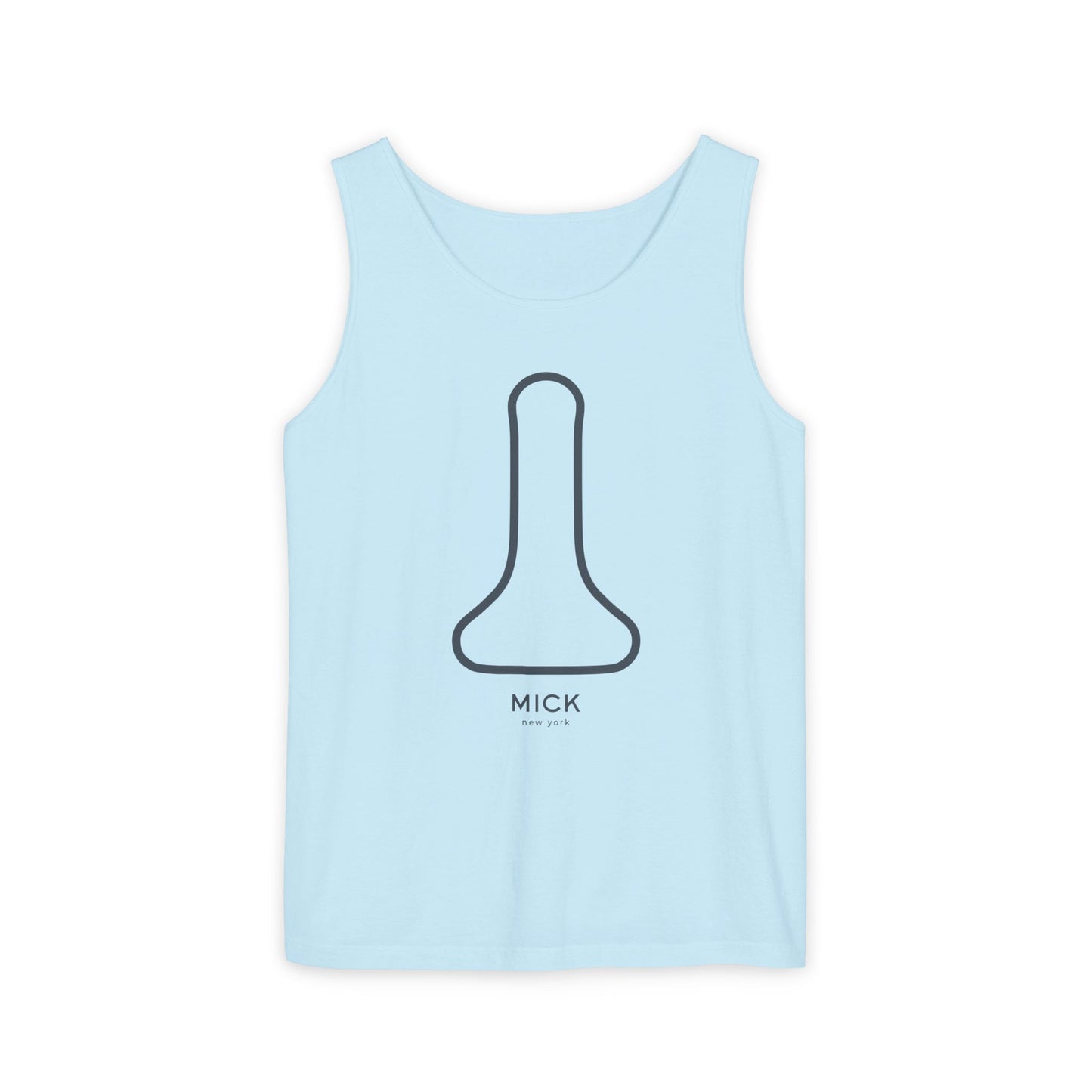 TANK TOP WITH MICK NEW YORK PRINT