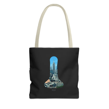 TOTE BAG WITH NEW YORK LAMP