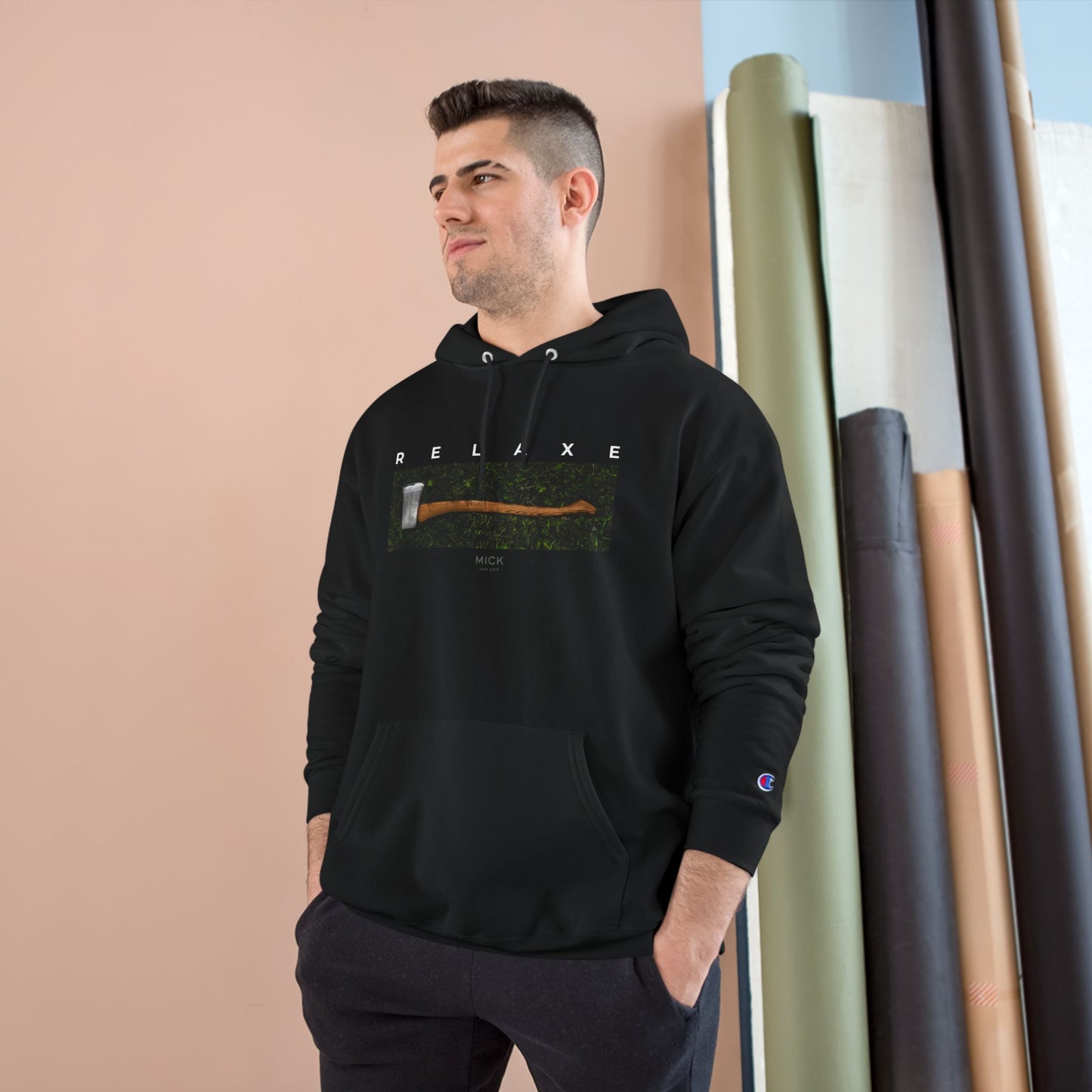 HOODIE WITH RELAXE PRINT