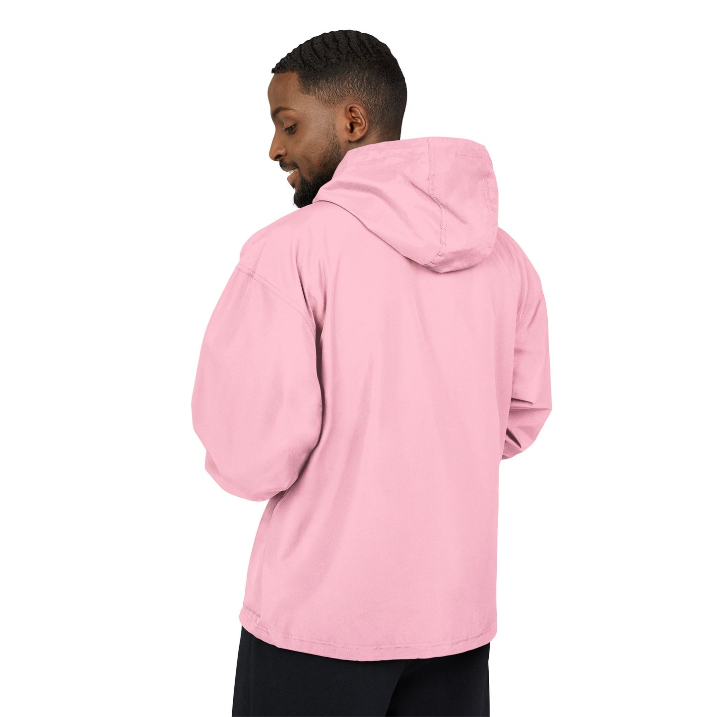 RAIN JACKET WITH NEW YORK LAMP PRINT