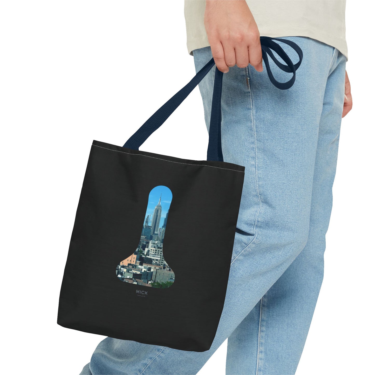 TOTE BAG WITH NEW YORK LAMP