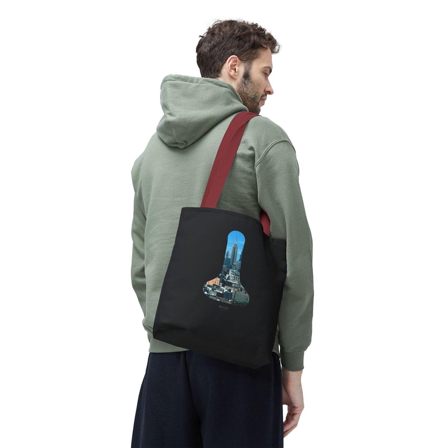 TOTE BAG WITH NEW YORK LAMP