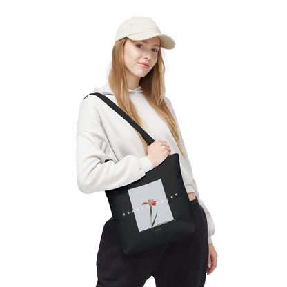 TOTE BAG WITH FLOWER PRINT