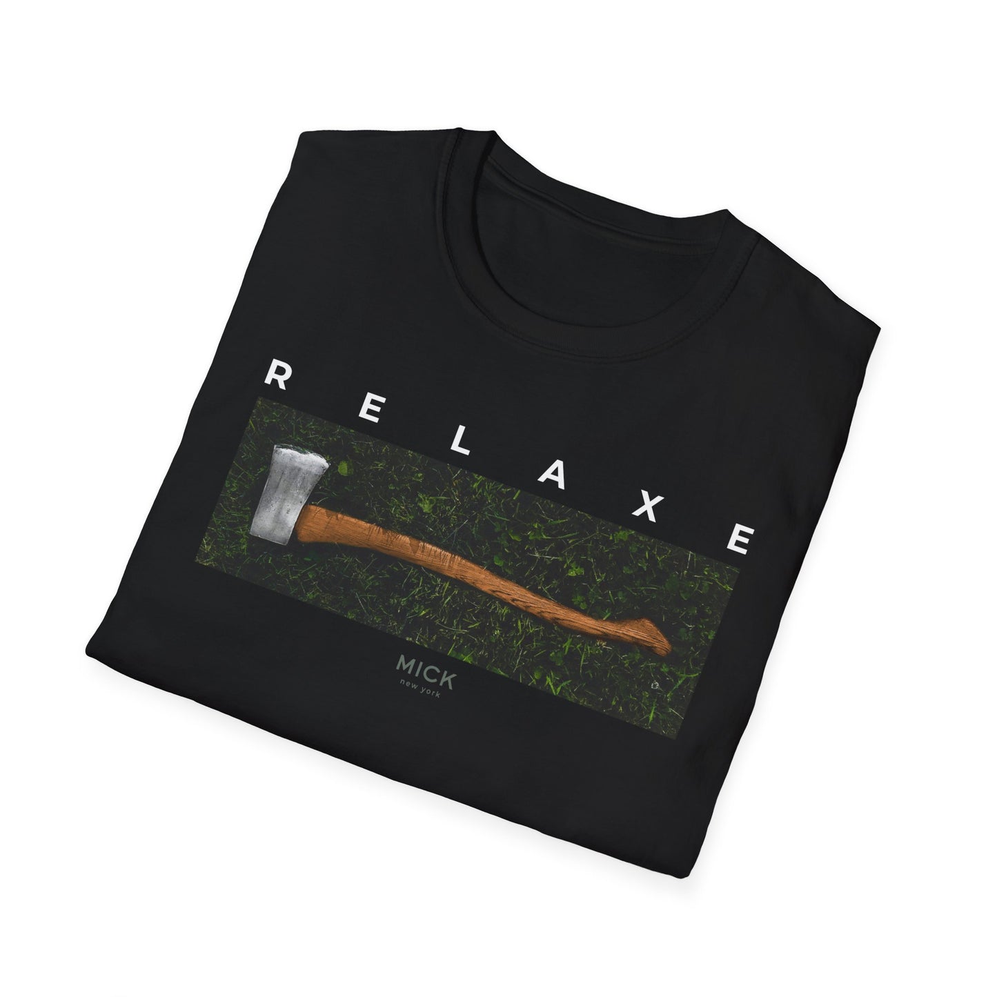 T-SHIRT WITH THE RELAXE PRINT