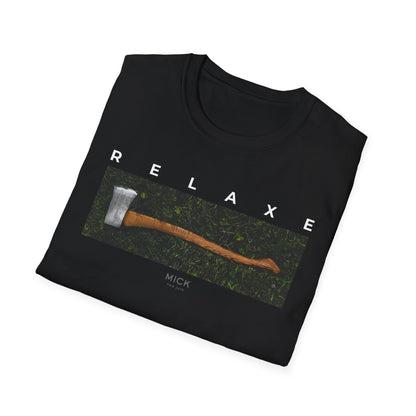 T-SHIRT WITH THE RELAXE PRINT