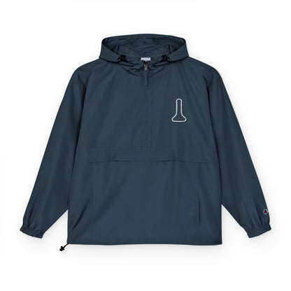 RAIN JACKET WITH NEW YORK LAMP PRINT