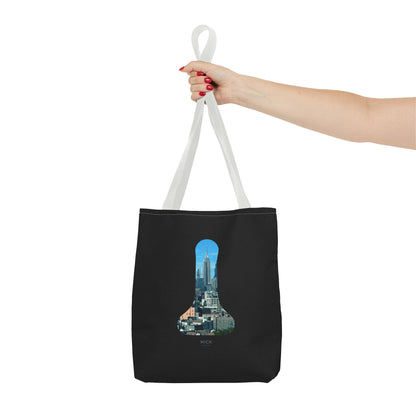 TOTE BAG WITH NEW YORK LAMP