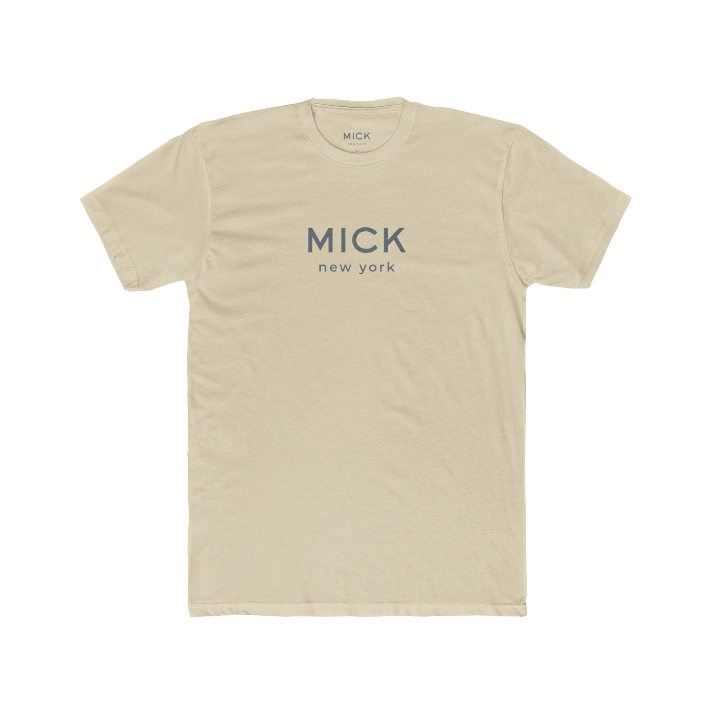 T-SHIRT WITH MICK NEW YORK PRINT