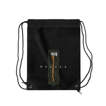 DRAWSTRING BAG WITH THE RELAXE PRINT