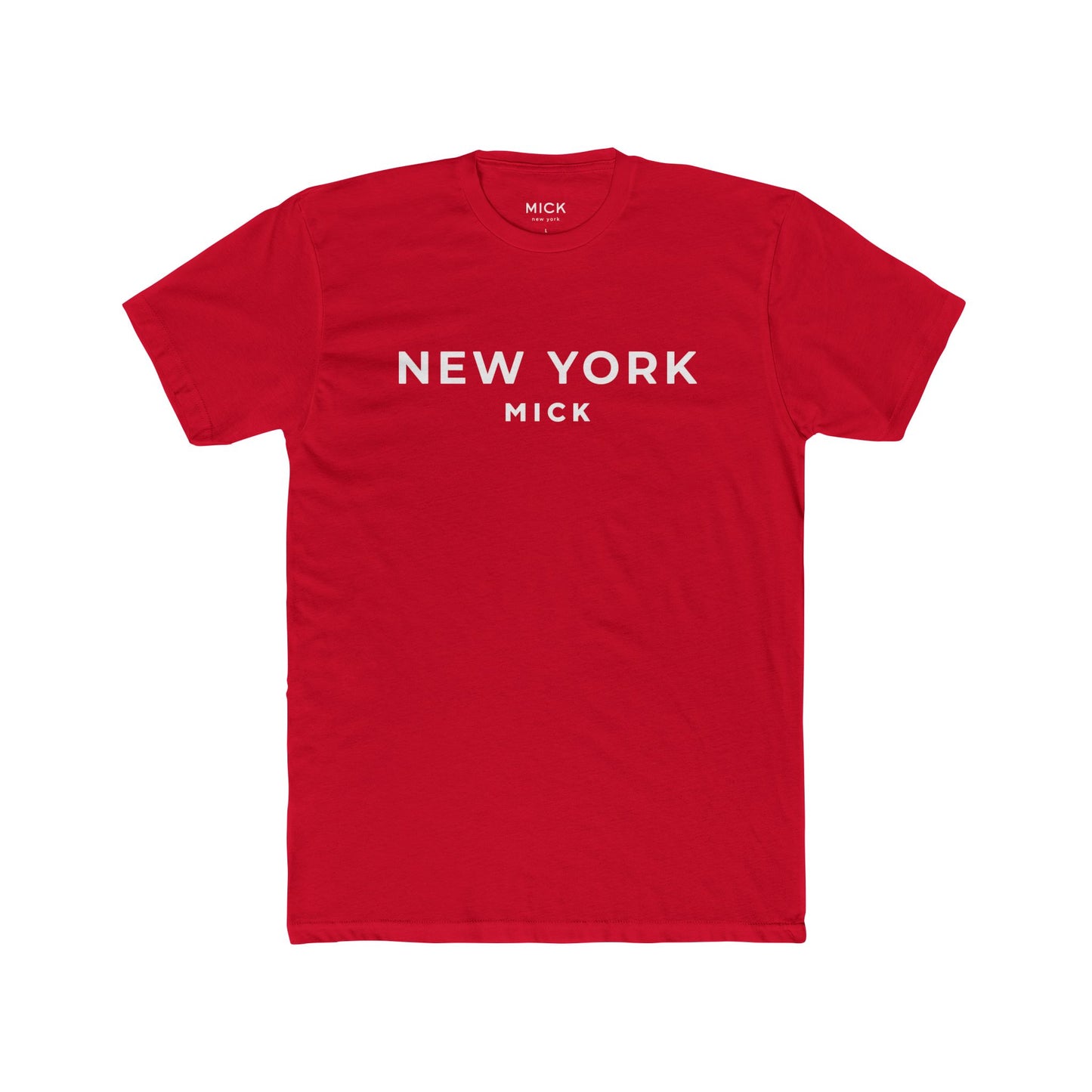 T-SHIRT WITH NEW YORK MICK PRINT
