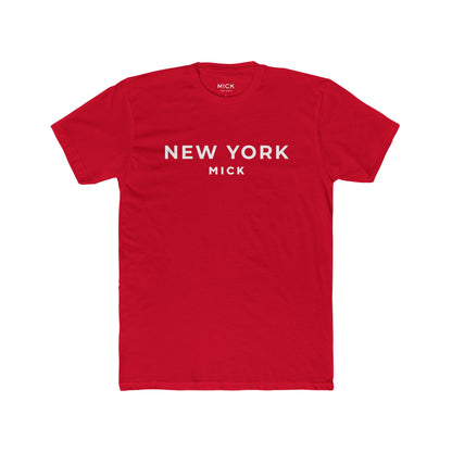 T-SHIRT WITH NEW YORK MICK PRINT