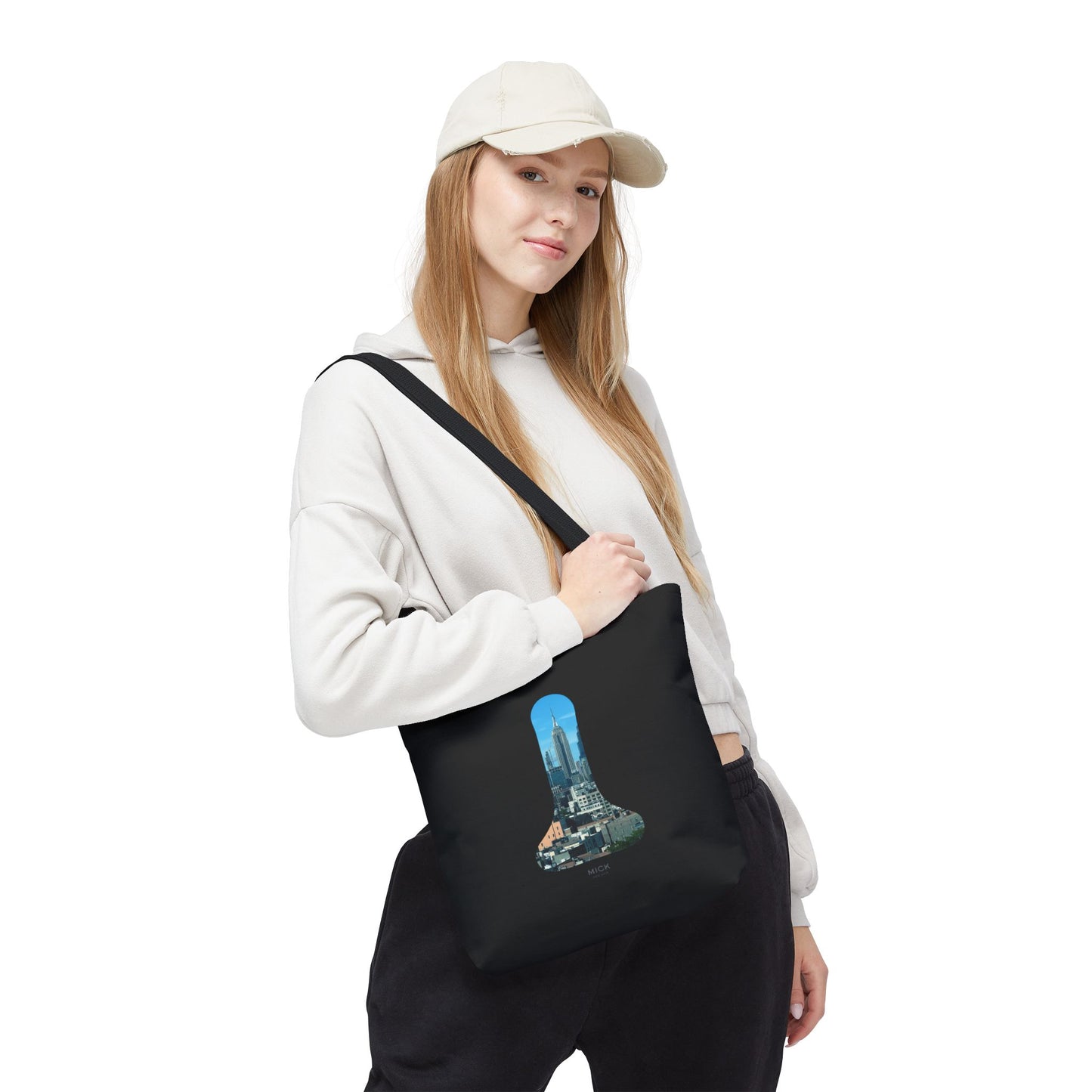 TOTE BAG WITH NEW YORK LAMP